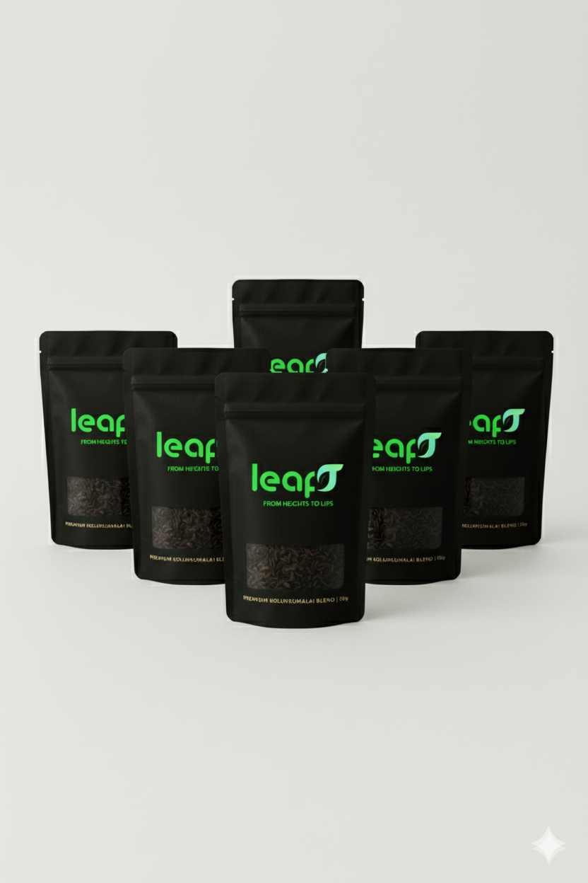 LeafT Premium Tea – 50g (Pack of 6)