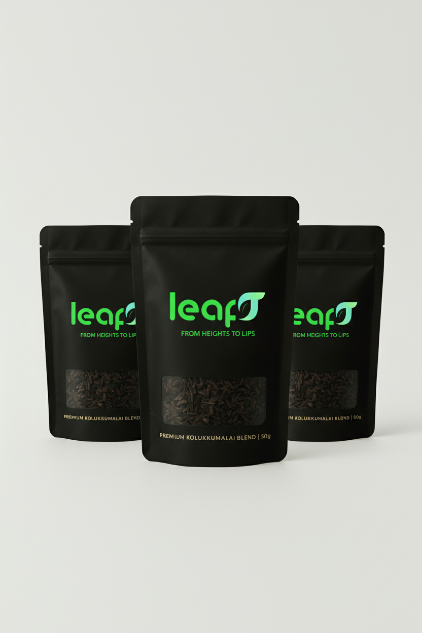 LeafT Premium Tea – 50g (Pack of 3)